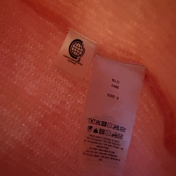 Ganni Baby Pink Button-Up Cardigan - Picture 5 of 5